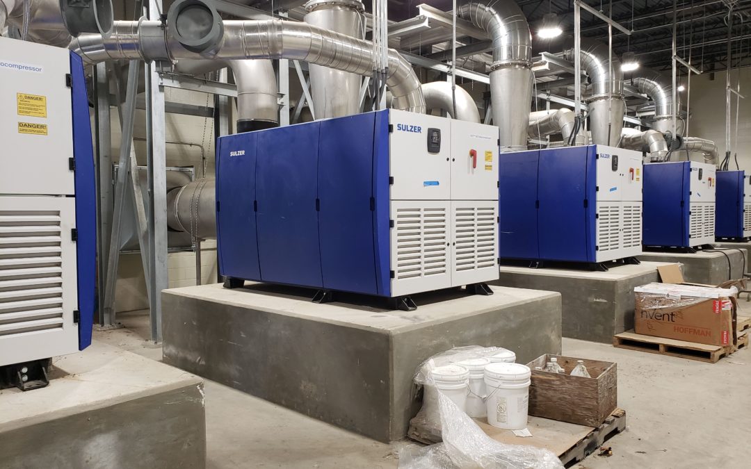 (5) 450HP Blower Project in 18MGD Plant Expansion