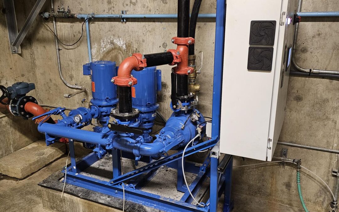Eastern Washington .5MGD WWTP Service Water booster/filter upgrade, saves big $