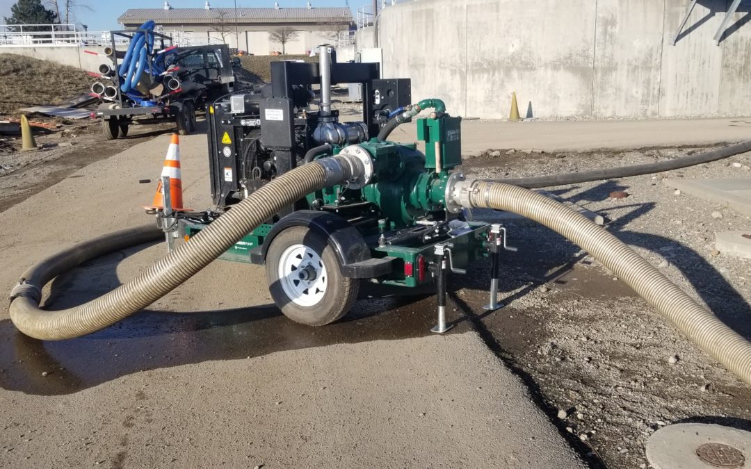 North Idaho WWTP Needed a Portable Diesel WW Pump