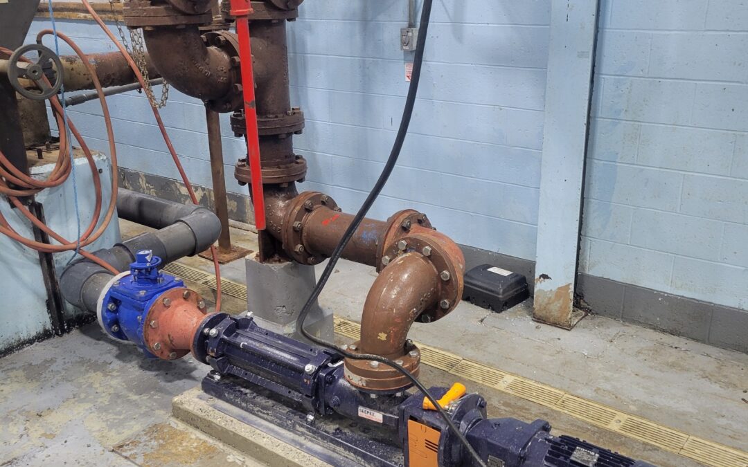 In Place Maintenance and Improved Reliability of Sludge Pumps – Hunterdon County WWTP