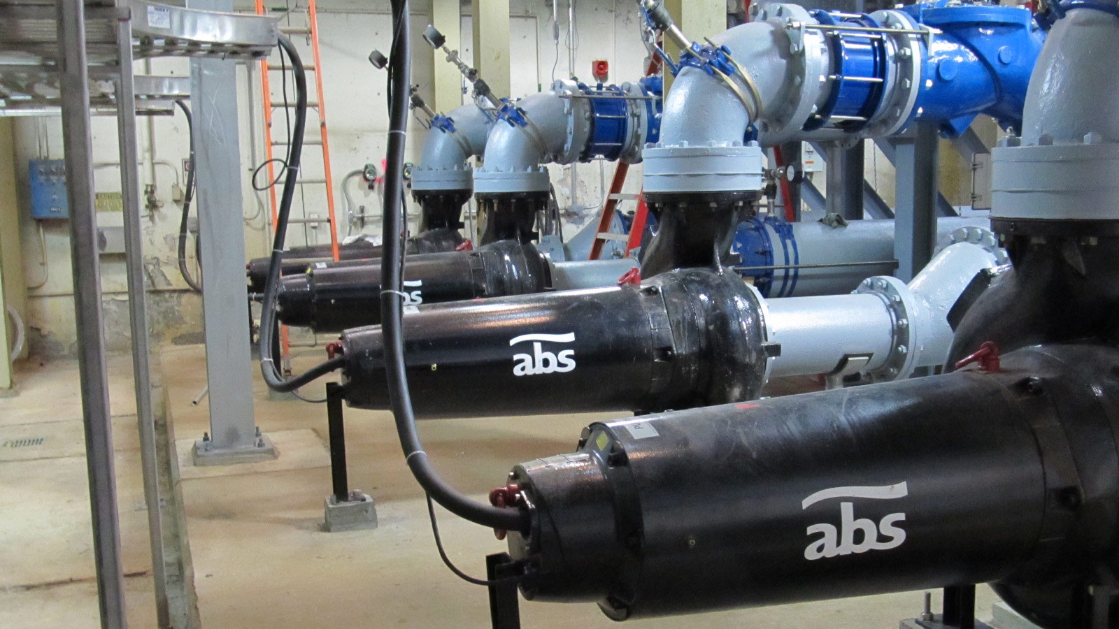 Reiner pump systems wastewater installation abs
